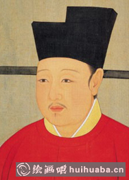 宋徽宗赵佶画像