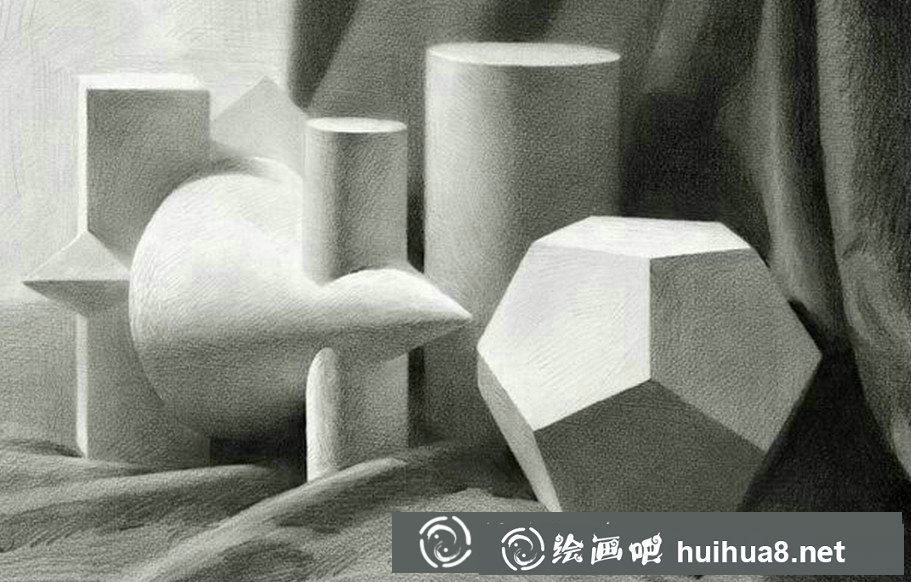 圆柱体素描