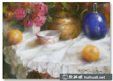 Ramon Kelley雷蒙凯利的色粉画作品欣赏(4)