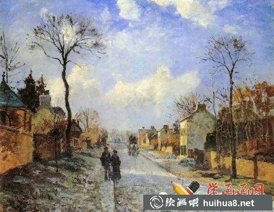 印象派大师卡米耶.毕沙罗(Camille Pissarro)油画作品片欣赏(1)