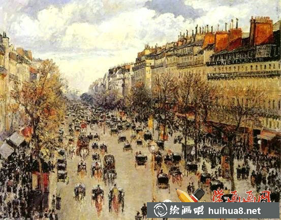 印象派大师卡米耶.毕沙罗(Camille Pissarro)油画作品片欣赏(2)
