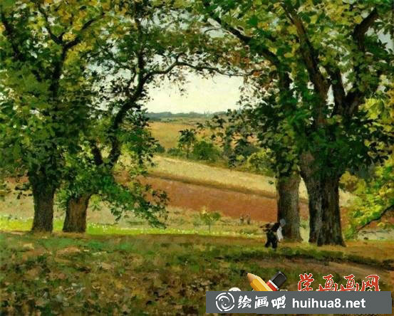 印象派大师卡米耶.毕沙罗(Camille Pissarro)油画作品片欣赏(4)