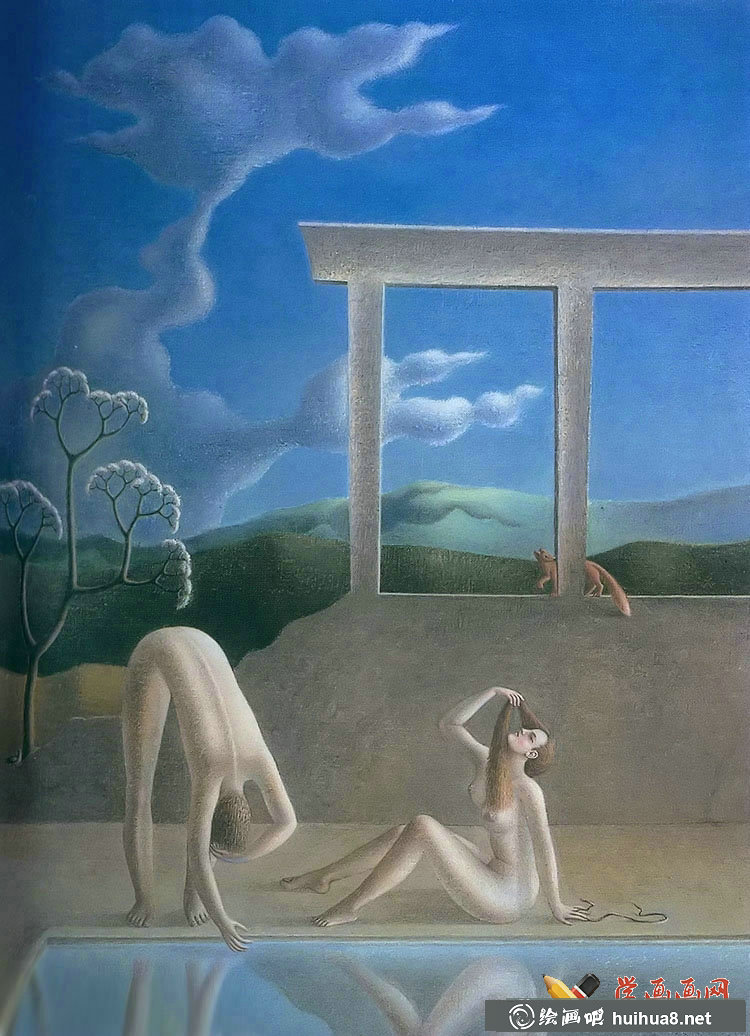 Luca Crocicchi梦幻风格人物油画作品8张(3)
