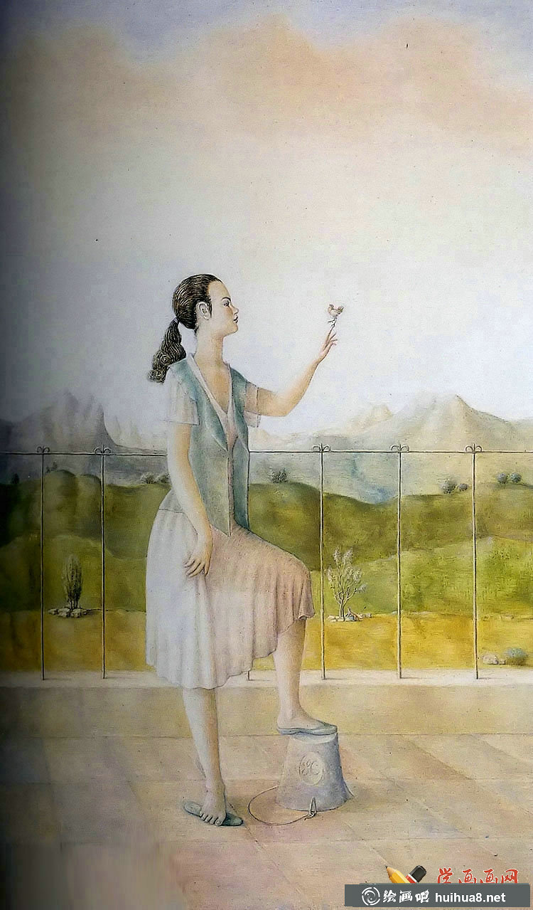 Luca Crocicchi梦幻风格人物油画作品8张(5)