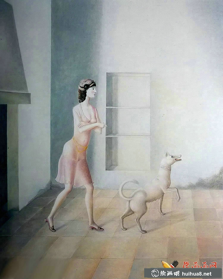 Luca Crocicchi梦幻风格人物油画作品8张(6)