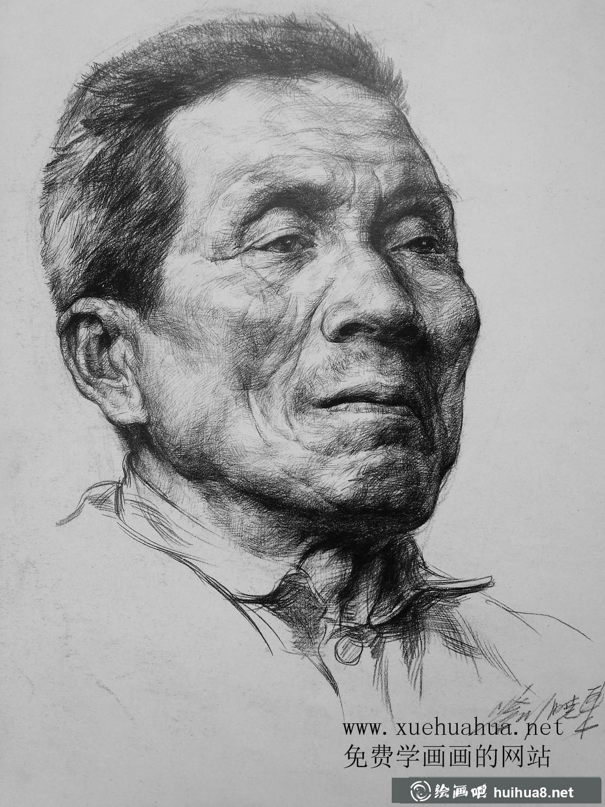 点击查看高清素描图片附件