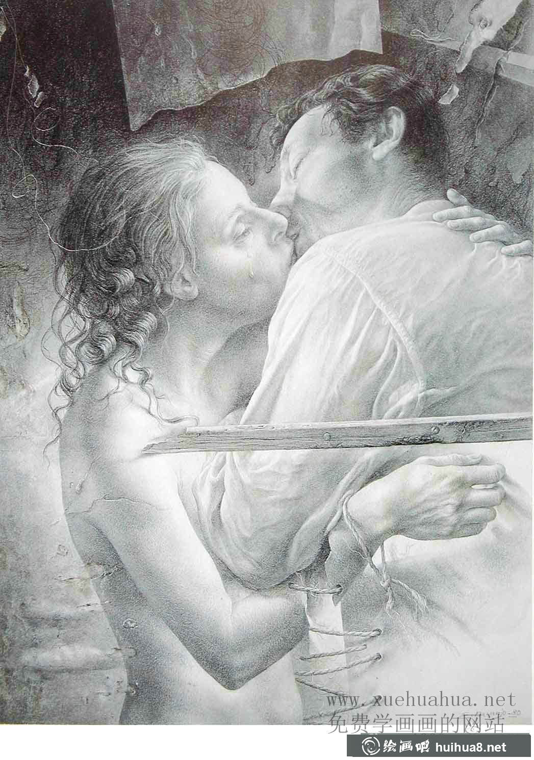 西班牙画家纳兰霍素描画欣赏(3)