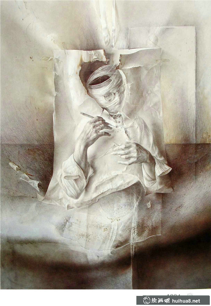 西班牙画家纳兰霍素描画欣赏(2)