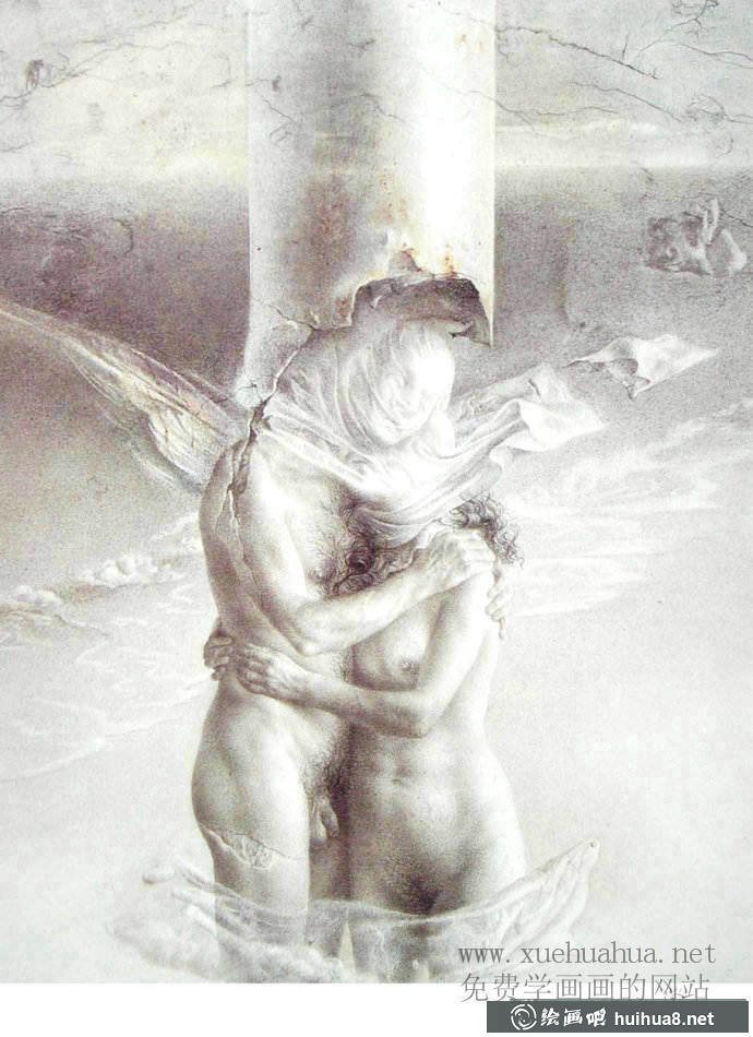 西班牙画家纳兰霍素描画欣赏(4)