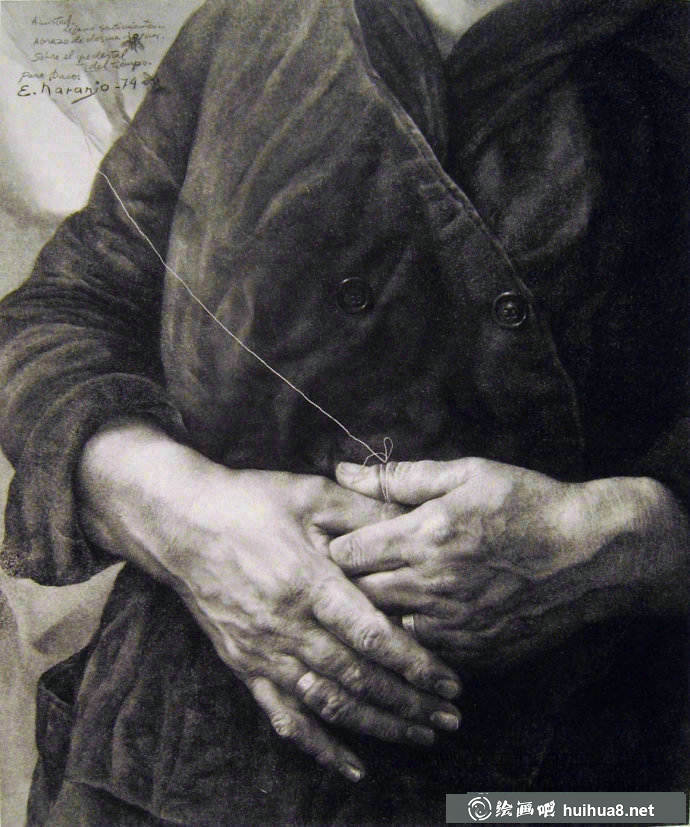 西班牙画家纳兰霍素描画欣赏(9)