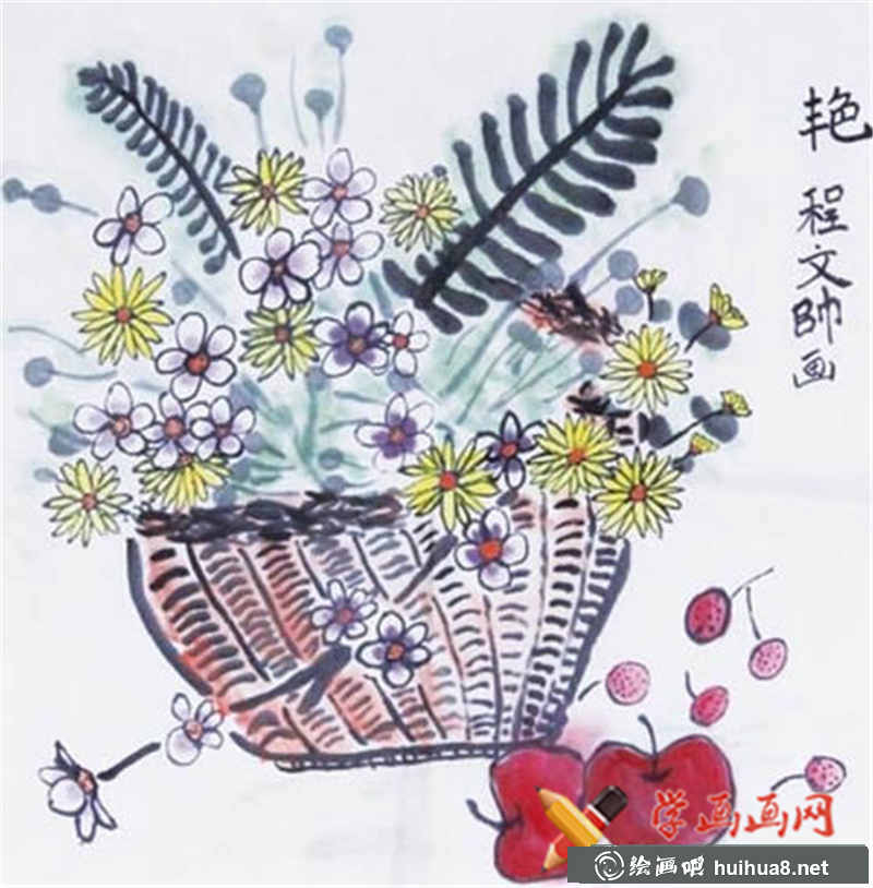 儿童中国画作品艳(1)