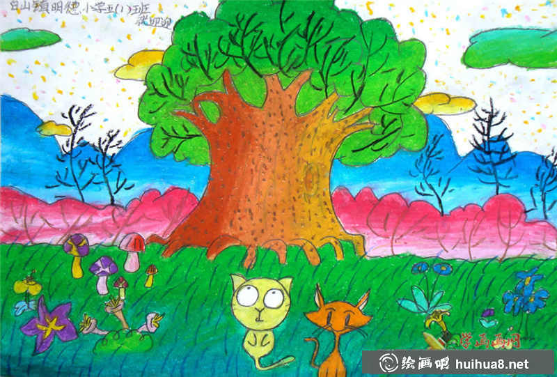 油画棒春天(1)