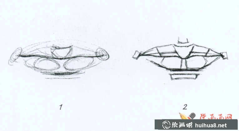 素描嘴的结构及画法步骤(6)