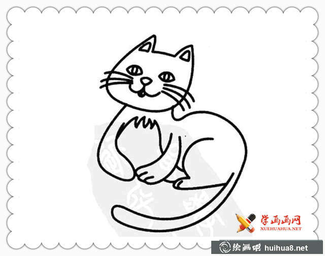 小猫咪的微笑