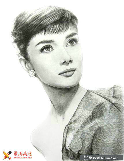 一组国外人物素描欣赏(3)