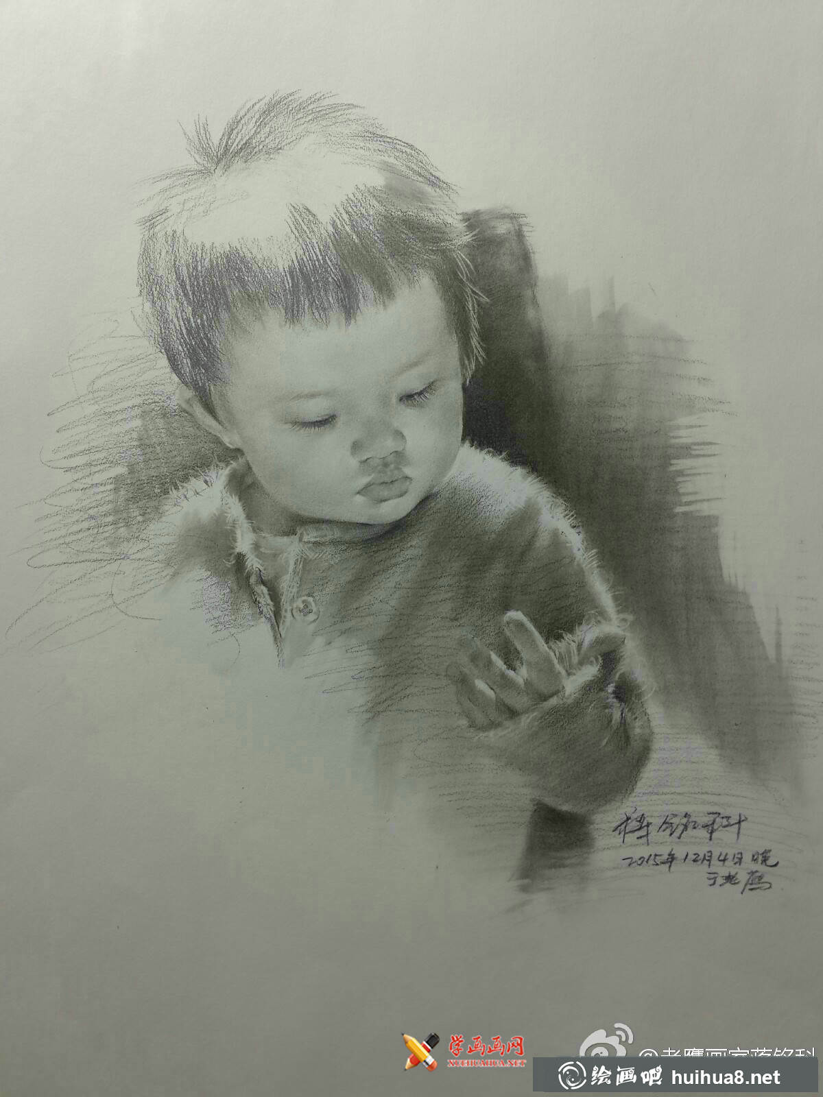 老鹰画室素描头像作品欣赏(6)