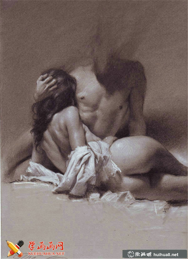 意大利画家Roberto Ferri人体素描作品欣赏(3)