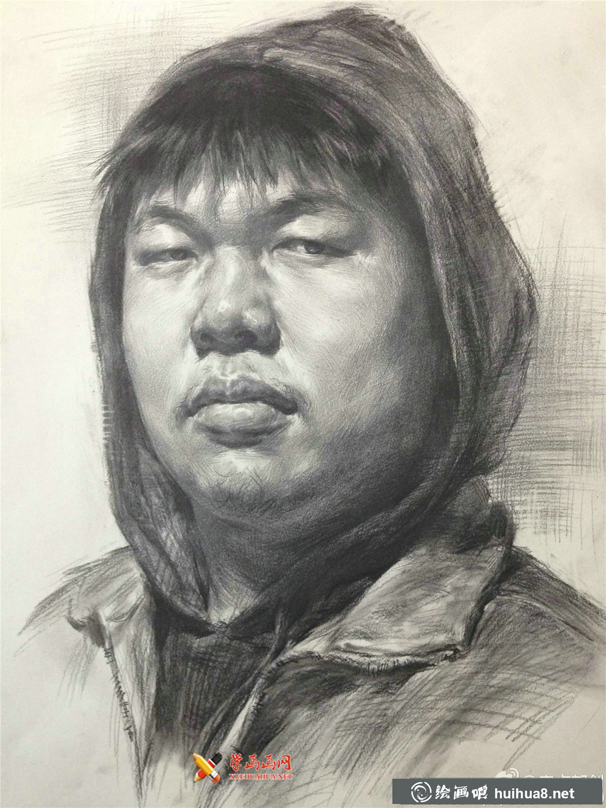 郭剑素描头像欣赏(4)