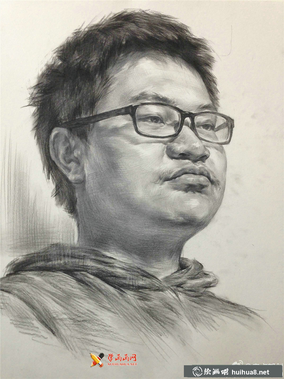 郭剑素描头像欣赏(8)