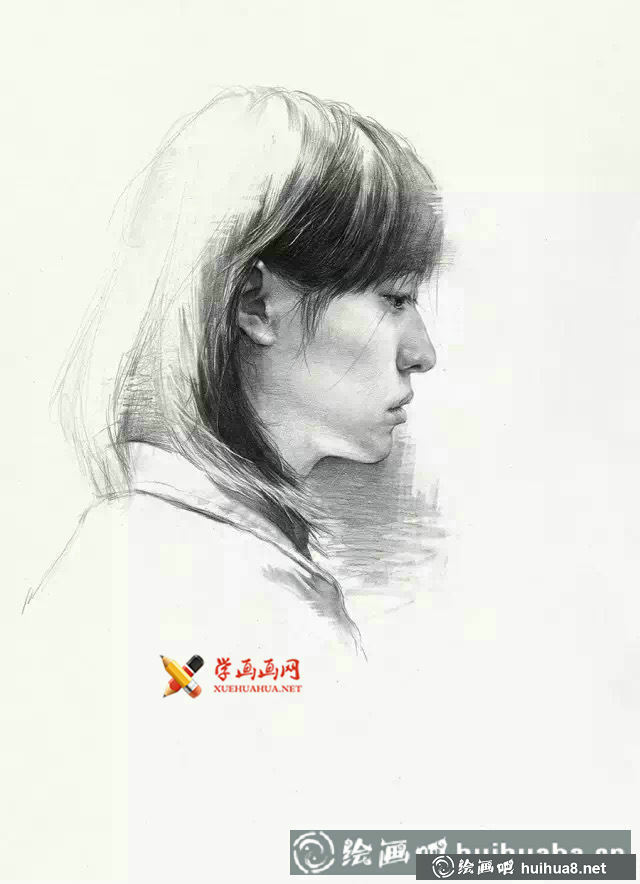 老鹰画室蒋铭科素描头像作品欣赏