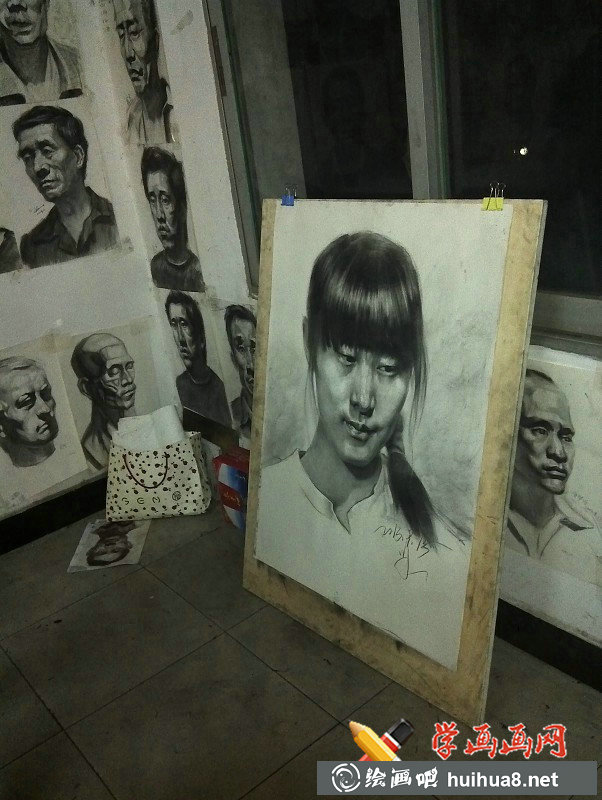 朋毛才仁人物画《牧羊人》