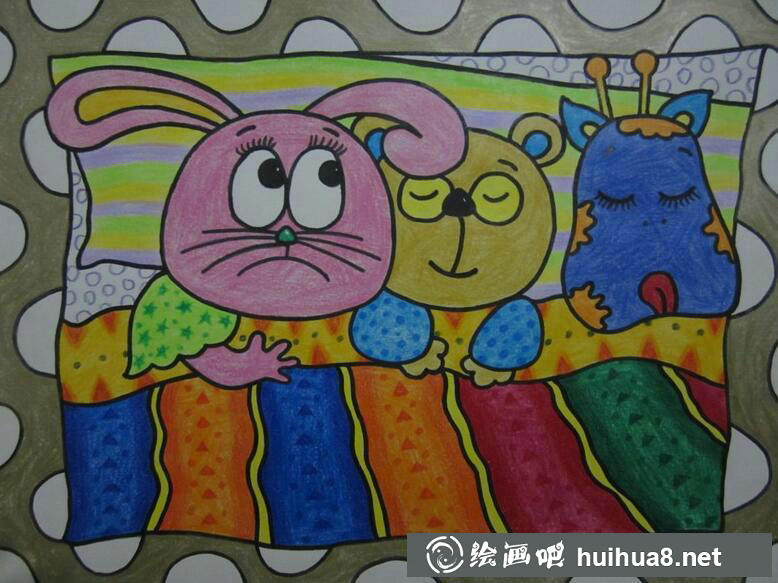 儿童画兔子图片15