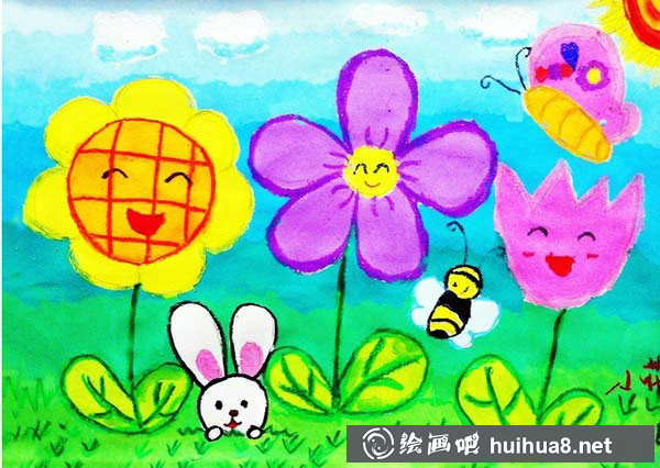 儿童画兔子图片17
