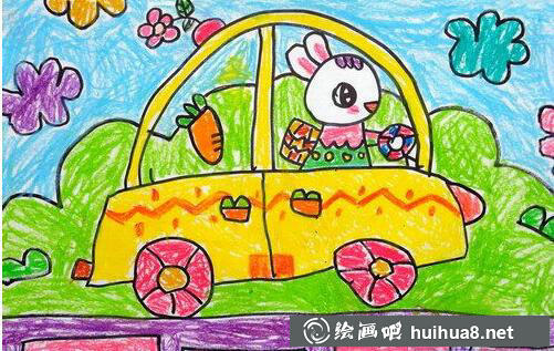 儿童画兔子图片19