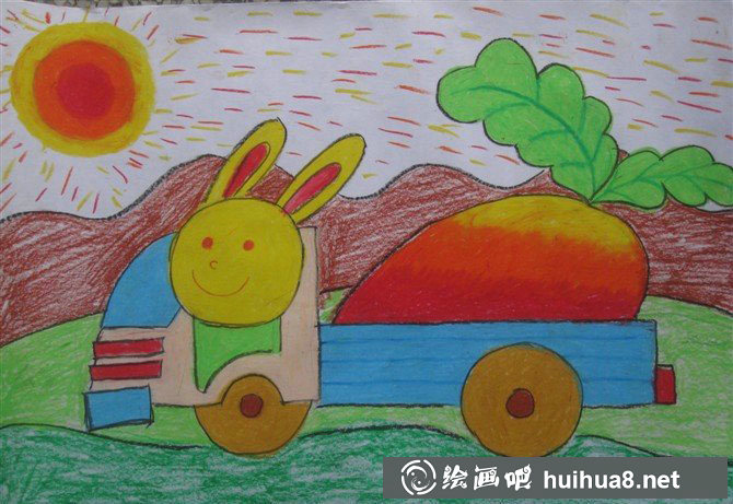 儿童画兔子图片22