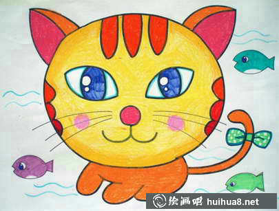 儿童油画棒作品20