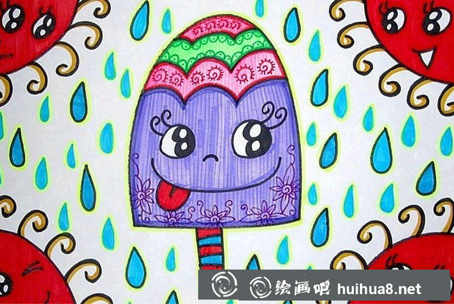 夏天的画画图片大全集26