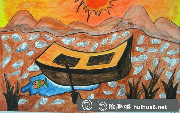节约用水幼儿画7