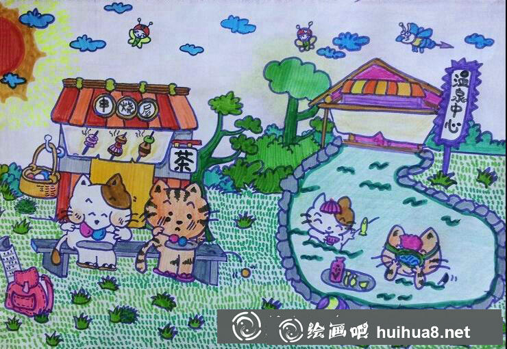 儿童水彩画9