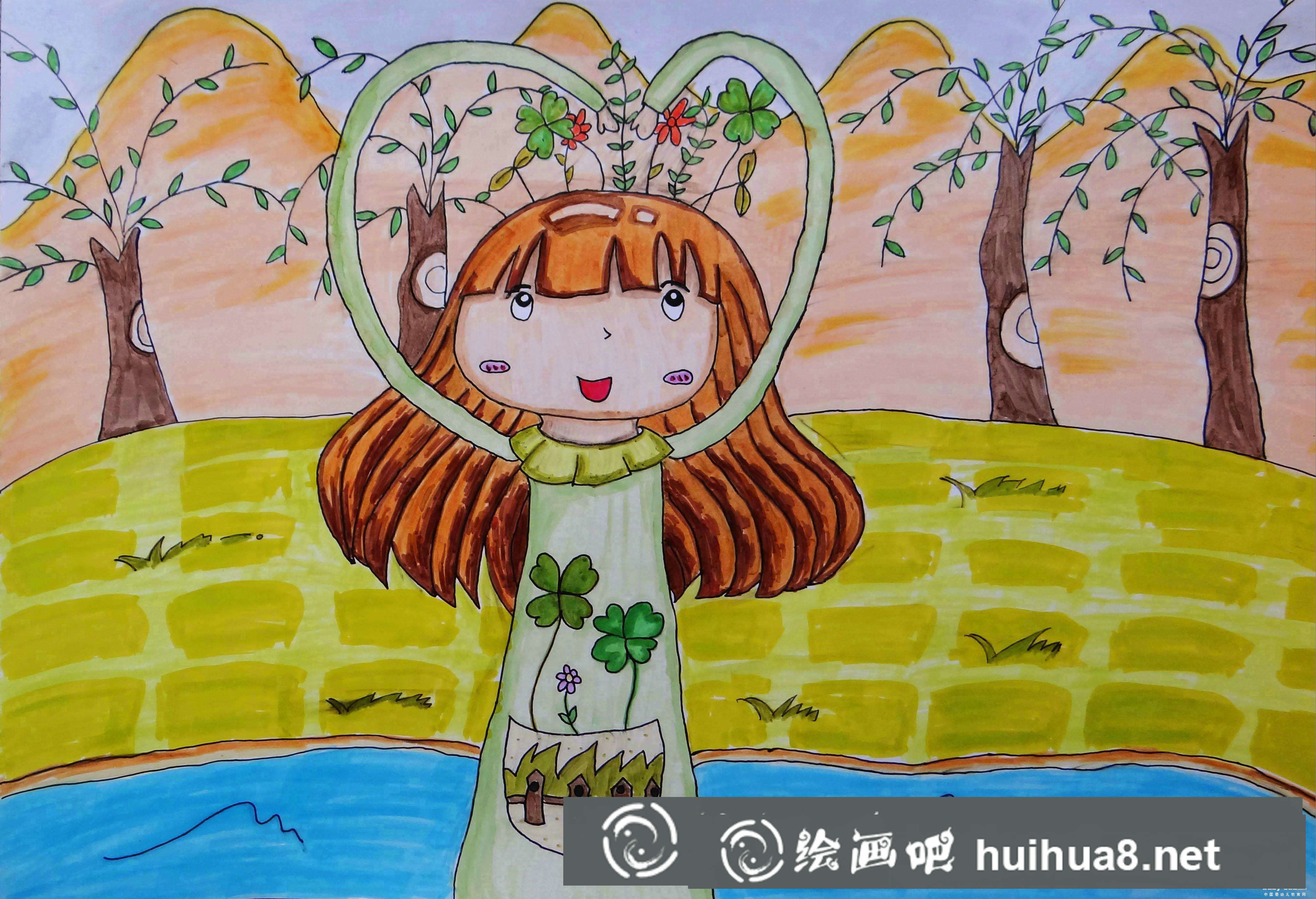 儿童水彩画14