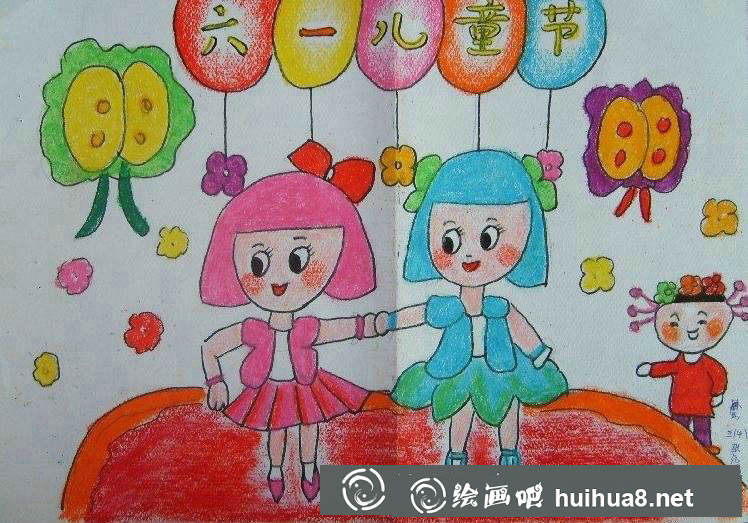 六一儿童节主题画