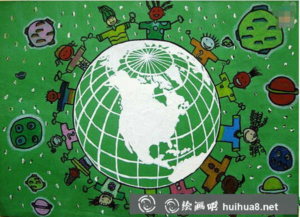 儿童水粉画作品欣赏