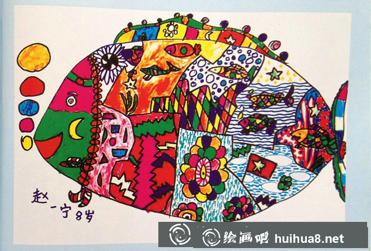 儿童油画棒画