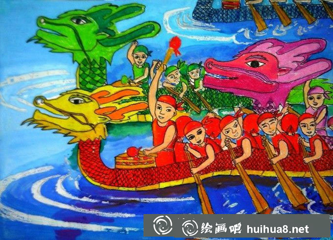 端午节儿童画1
