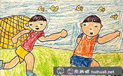 小学生足球画图片27