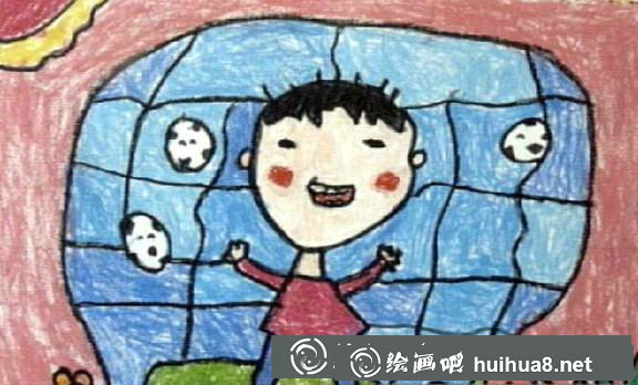 小学生足球画图片30