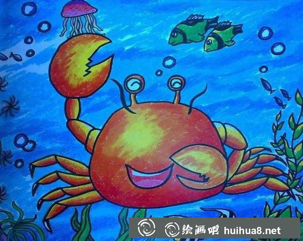 小猴水粉画