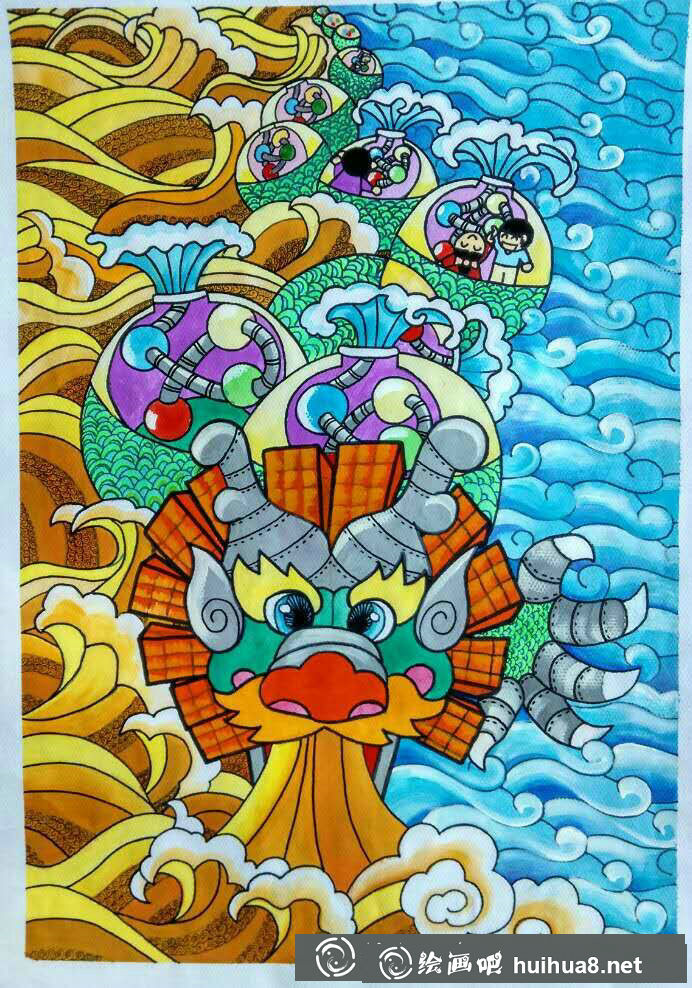 充满想象力的儿童科幻画2