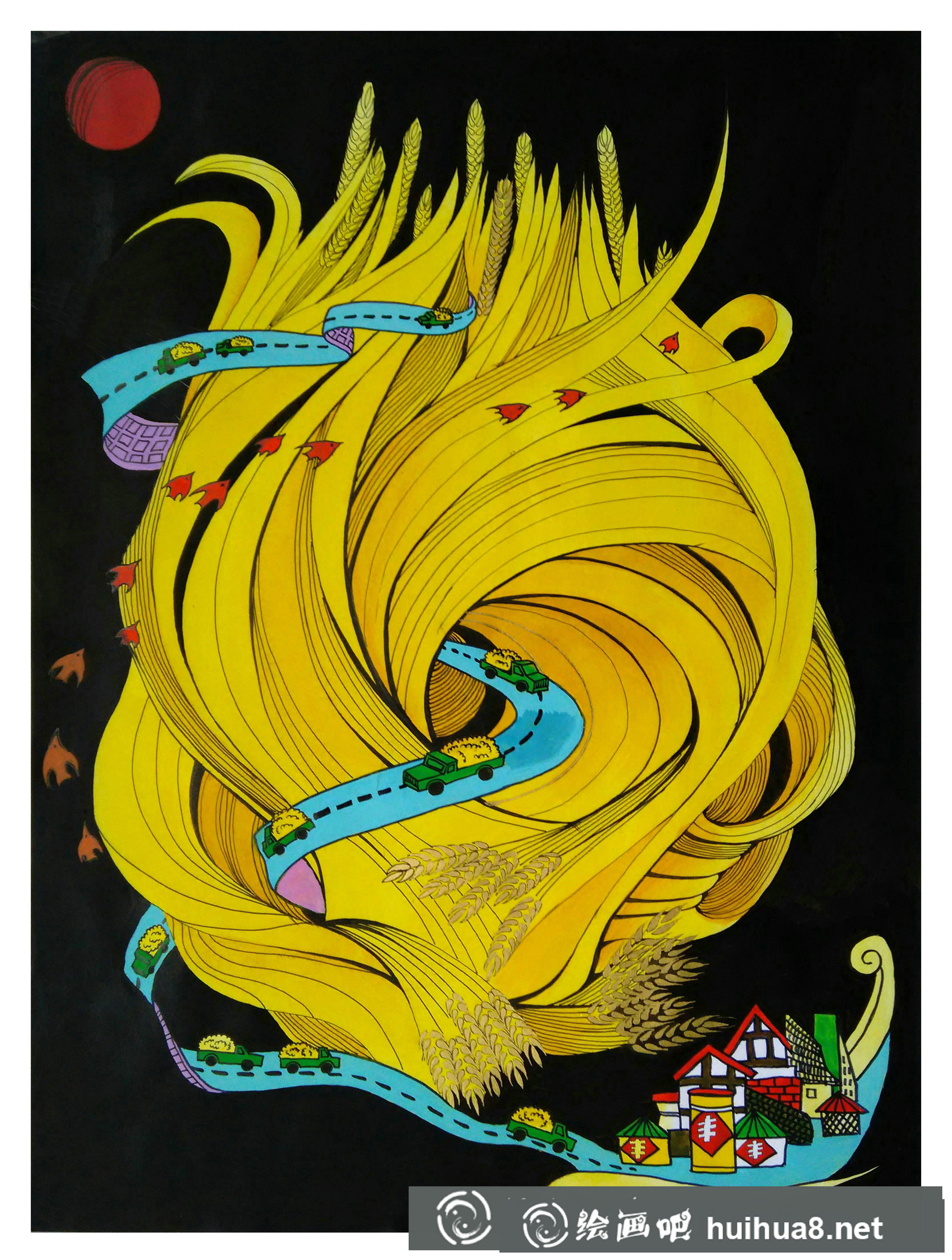 充满想象力的儿童科幻画5