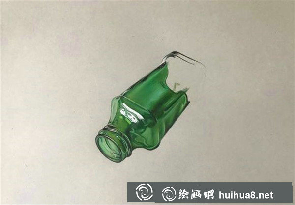 彩铅画玻璃