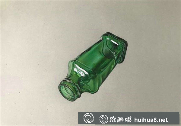 彩铅画玻璃