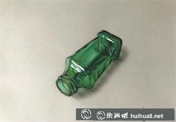 彩铅画玻璃