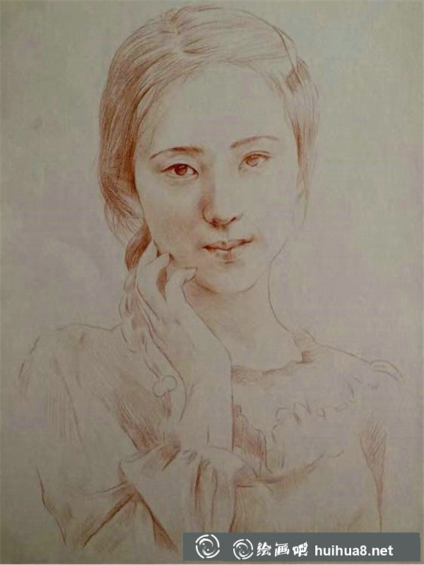 彩铅画