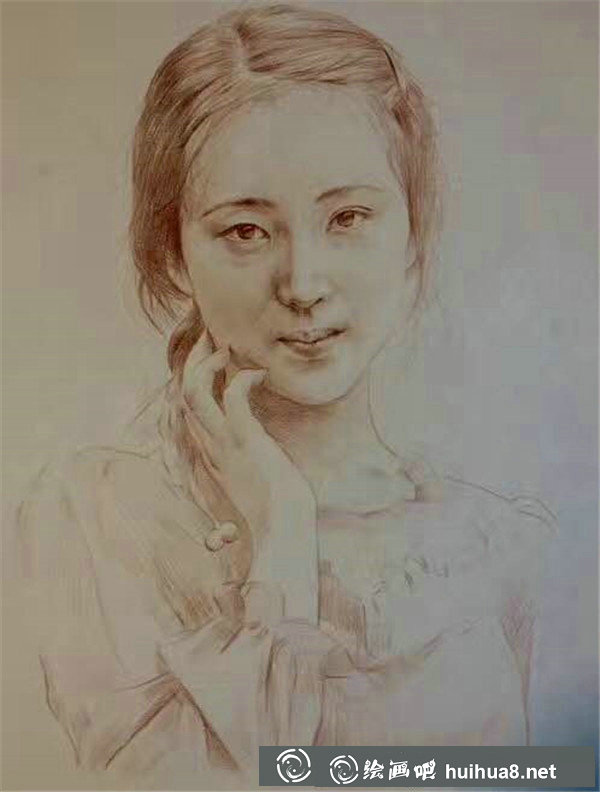 彩铅画