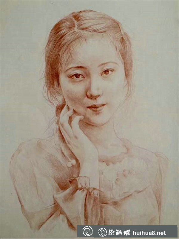 彩铅画