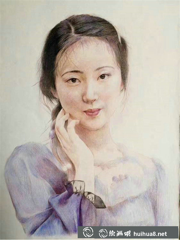 彩铅画